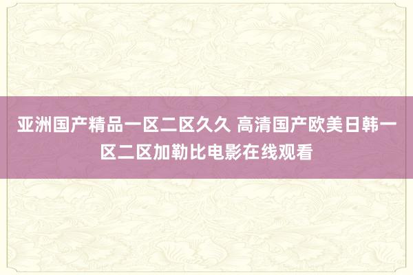 亚洲国产精品一区二区久久 高清国产欧美日韩一区二区加勒比电影在线观看