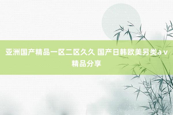 亚洲国产精品一区二区久久 国产日韩欧美另类aⅴ精品分享