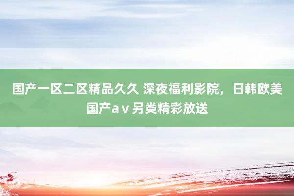 国产一区二区精品久久 深夜福利影院，日韩欧美国产aⅴ另类精彩放送