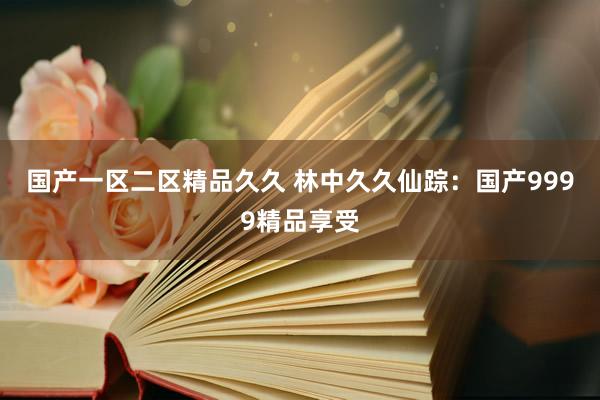 国产一区二区精品久久 林中久久仙踪：国产9999精品享受