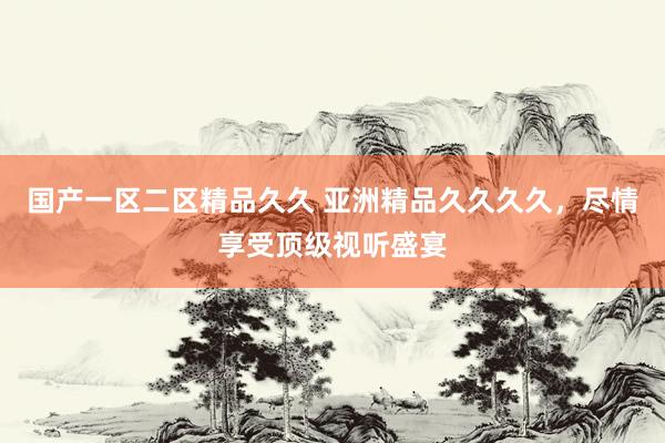 国产一区二区精品久久 亚洲精品久久久久，尽情享受顶级视听盛宴