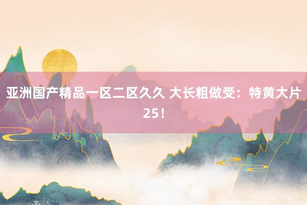 亚洲国产精品一区二区久久 大长粗做受：特黄大片25！