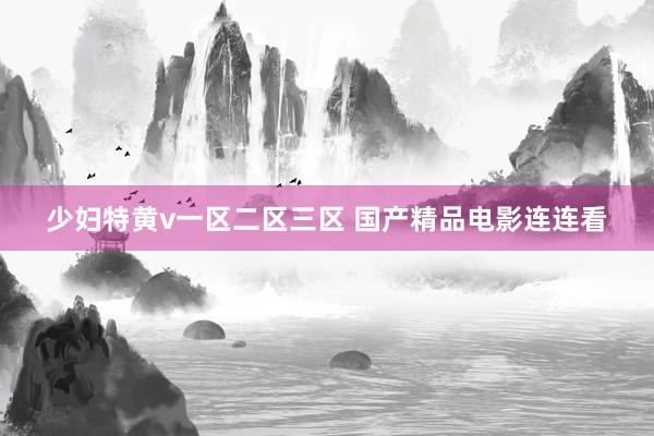 少妇特黄v一区二区三区 国产精品电影连连看